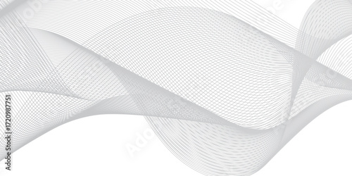 Speed lines connection vector background. Flowing futuristic dynamic motion technology. Wave curve of a smoky flow movement abstract background.	

