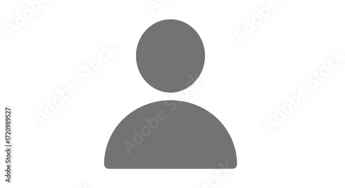Generic user avatar representing a person