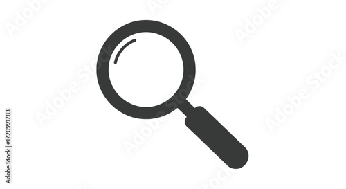 Magnifying glass icon for search and zoom