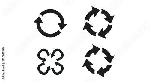 Recycle arrows in circular motion for reuse