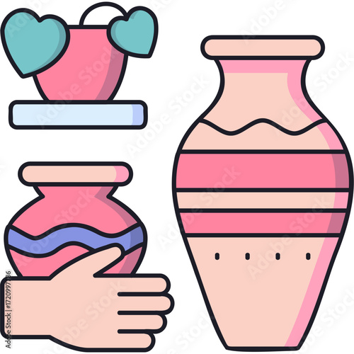 Pottery Sticker