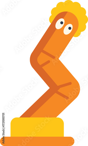 Wacky waving inflatable arm flailing tube man advertising a business sale or special event