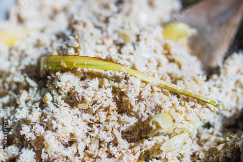 Megono is a typical Central Javanese dish made from young jackfruit with a mixture of grated coconut which is seasoned to create a savory taste.