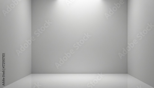 Wallpaper Mural pure white void dimmed with a minimal radial gradient Torontodigital.ca