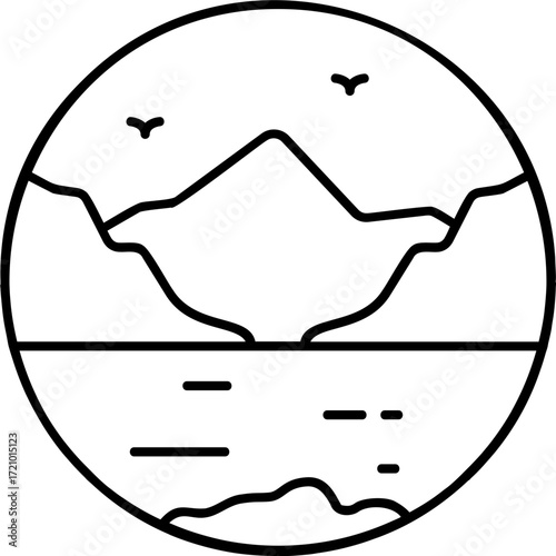 Fjord Icon