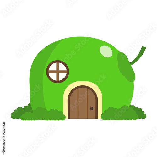 Cartoon Coconut House