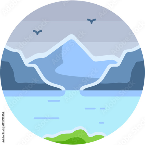 Fjord Illustration
