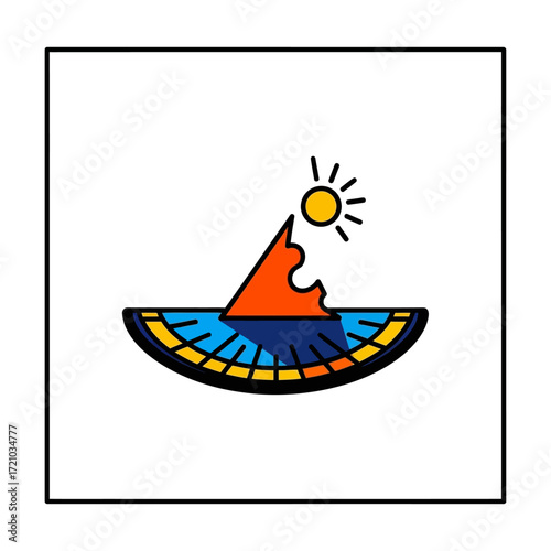 ancient sundial displaying time in sunlight illustrating historical timekeeping perfect for archaeology blogs calendars education materials museum brochures