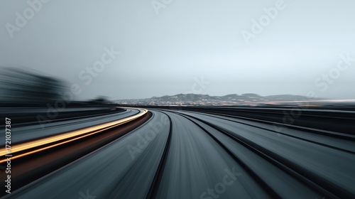 Dynamic ellipse design with glowing blur