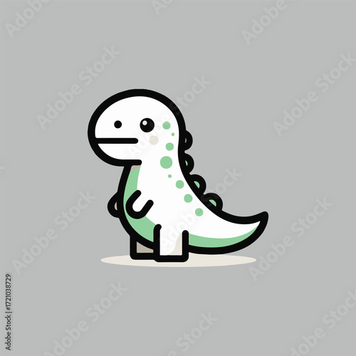 Cute Dinosaurus Logo