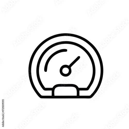 Speed test internet measure. Speedometer icon fast upload download rating. Quick level tachometer accelerate