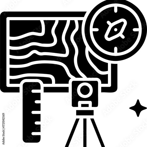 Geodesy Icon