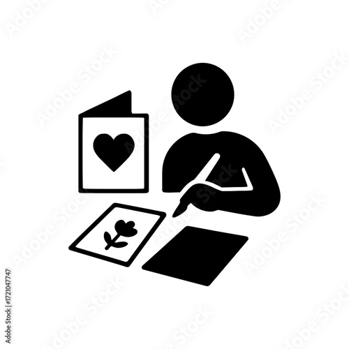 Card Crafting Hobby Icon