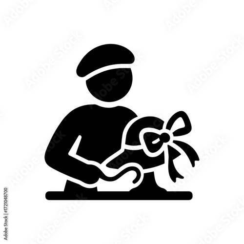 Milliner Hat Designer Icon