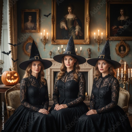 Sexy halloween girls 