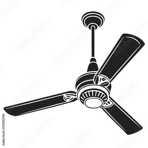 illustration of a fan