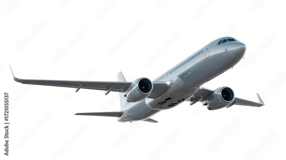 Obraz premium airplane isolated on white