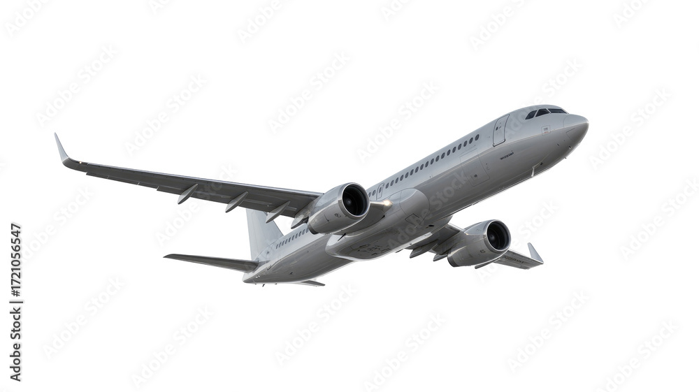 Obraz premium airplane isolated on white