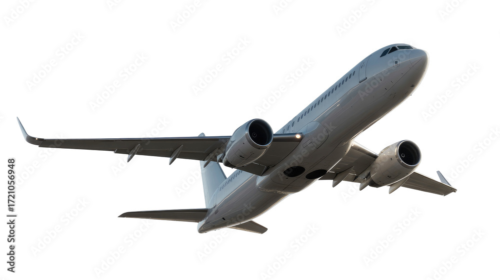 Obraz premium airplane isolated on white