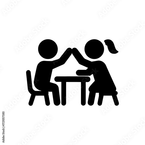 👩‍🤝‍🧑Childhood friendships icon