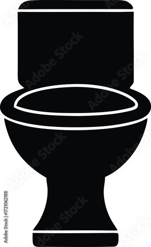 toilet symbol, restroom sanitary icon
