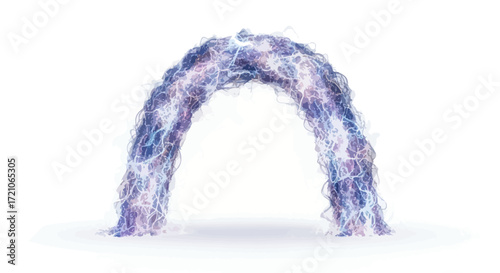 Enter the portal of pure energy, a stunning gateway to the future, perfect for cutting-edge technology or innovation concepts, a vibrant and dynamic backdrop