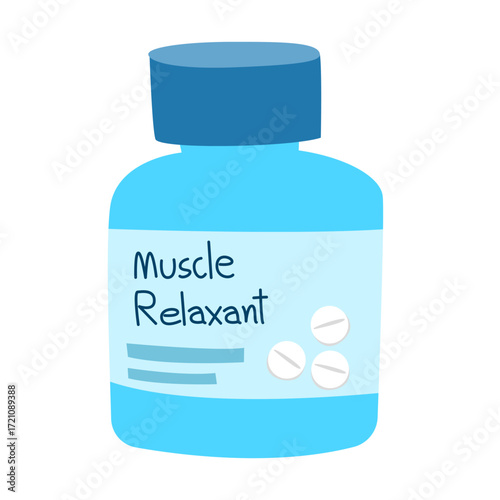 Muscle with Pain concept. vector illustration
