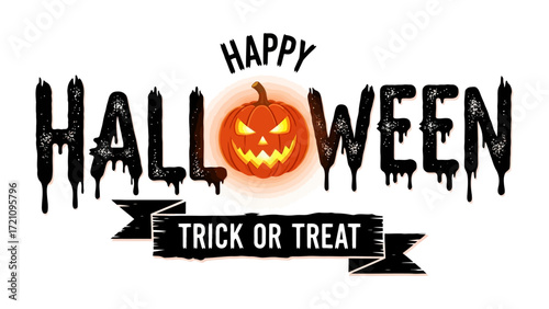 Spooky Halloween Celebration: The illustration captures the essence of a festive Halloween.