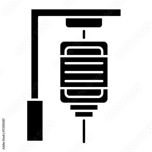 Intravenous Saline Drip  Icon Set Multiple Style Collection