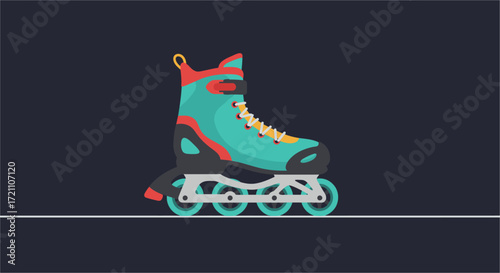 sepatu roda.eps