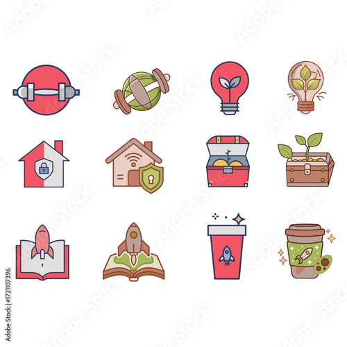 Creative Concept Icon Set