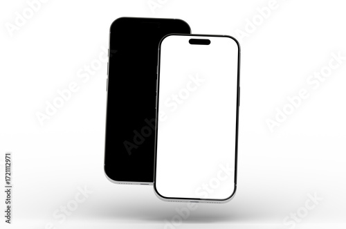 High-quality mockup of two ...