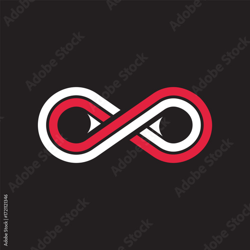 Infinity Shape Logo – Modern & Minimal Design