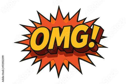 Comic book explosion flat icon set. cartoon, expression, and speech bubble icons.