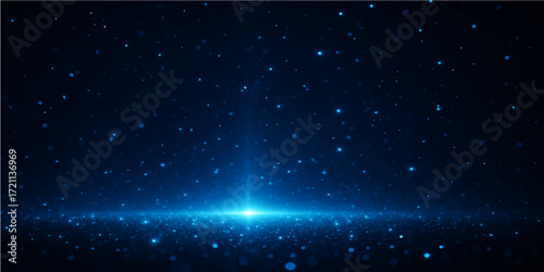 A stunning abstract background of deep space with a starry nebula and cosmic dust