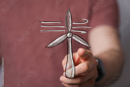 Eco-friendly energy, wind p...