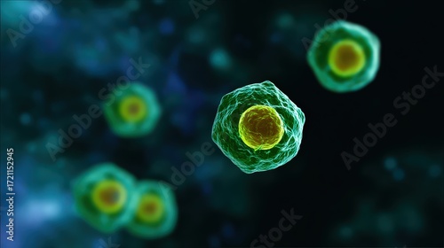Vibrant Microbial Cell Structures biology, cell, cellular, organism, science, research, microbiology