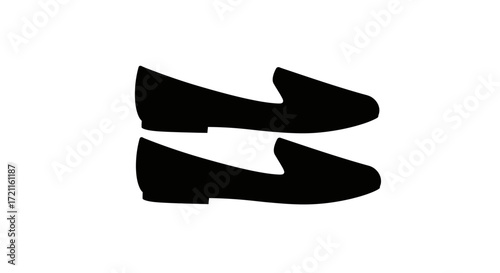 Stylish black loafer shoes for women comfortable fashion footwear versatile elegant