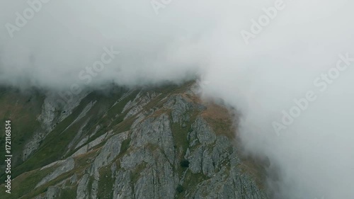 fog over the mountain