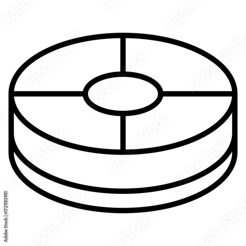 Ice Hockey Puck Icon