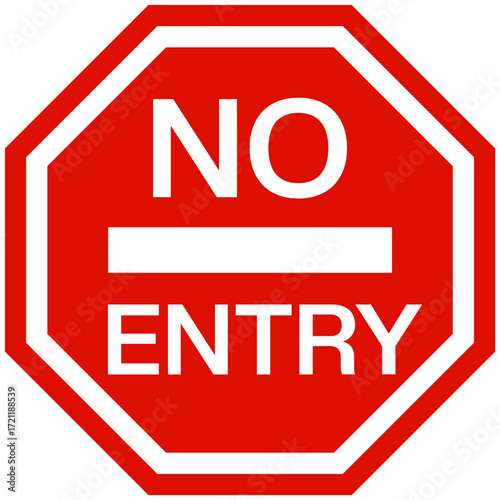 Free Download icon no entry - GFXLoad