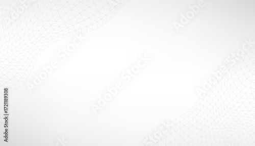 Abstract white background decorated with gray triangle line shape, Vector illustration