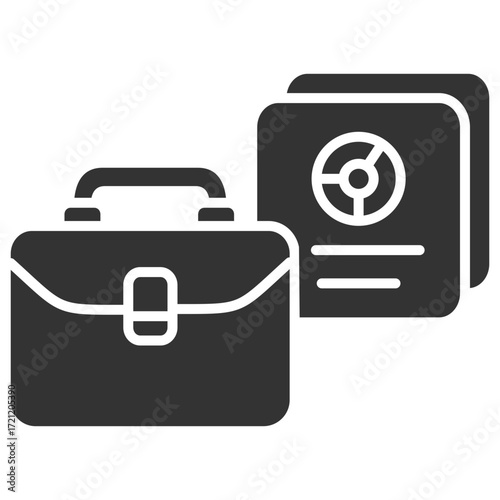 Portfolio Glyph Icon