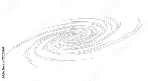 Abstract swirling lines pattern evokes a sense of motion, energy, and cosmic phenomena