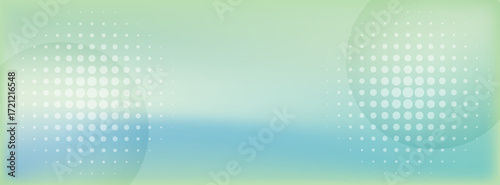 Modern gradient poster background vector set. Minimalist cover template with green and blue perspective geometric prism shapes in motion. Ideal design for social media, banner, spring season card