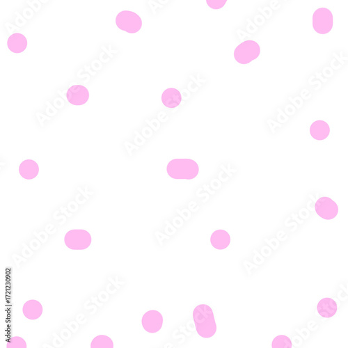Colorful pastel hand-drawn bow cherry texture background design trees spiral stars 