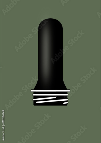 An Alaska neck preform. It is a type of PET preform with a wide-mouth neck design, typically used for packaging water, juices, or edible oils.