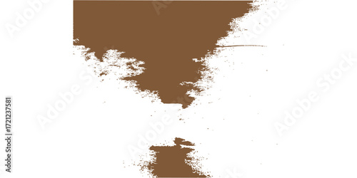 Macro closeup of brown cocoa powder splashing on a white background, isolated and ready to be an ingredient for your favorite chocolate drink