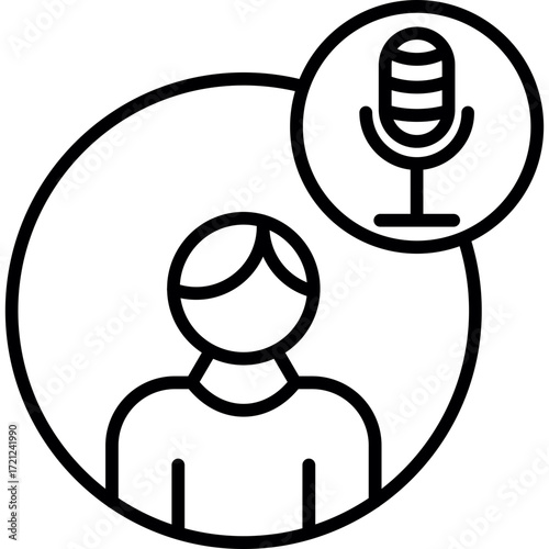 Podcaster Icon