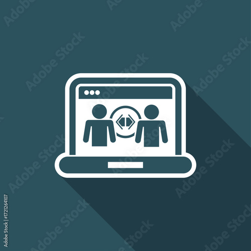 Web sharing icon